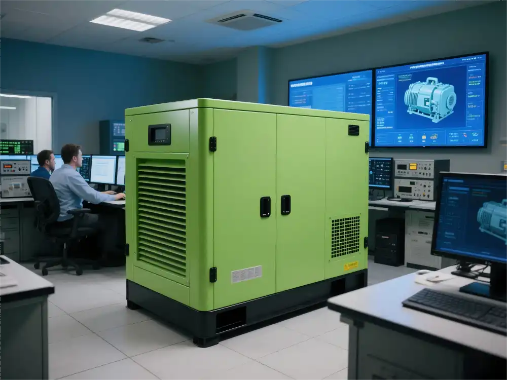 How many hours can a backup diesel generator run continuously?